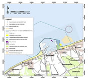 Map with indication of the MMA elements